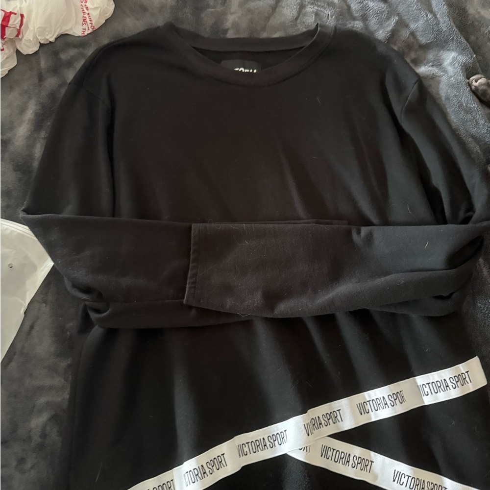 Victoria Sport Black Long Sleeve Top